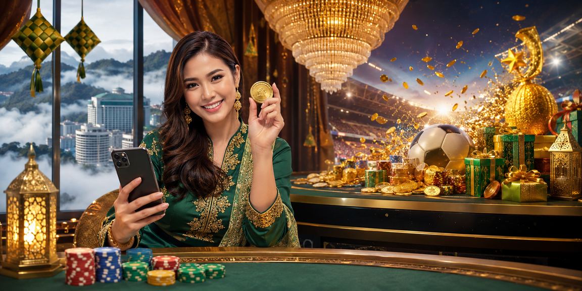 Suasana pertaruhan sukan sempena Hari Raya di Genting Highlands